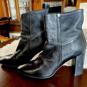 Stuart Weitzman Black Heeled Ankle Boot